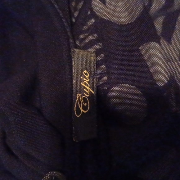 🌹Elegant Black Sheer Women's Top - Picture 2 of 12